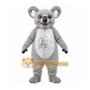 Gray Koala Mascot Costume with Custom Logo Gray Koala Mascot Costume with Custom Logo
