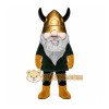 Black Viking Mascot Costume with Custom Logo Black Viking Mascot Costume with Custom Logo