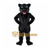Black Panther Mascot Costume with Custom Logo Black Panther Mascot Costume with Custom Logo