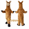 Brown Llama Mascot Costume with Custom Logo Brown Llama Mascot Costume with Custom Logo