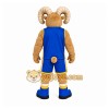 Brown Ram Mascot Costume with Custom Logo Brown Ram Mascot Costume with Custom Logo