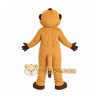 Brown Meerkat Mascot Costume with Custom Logo Brown Meerkat Mascot Costume with Custom Logo