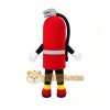 Red Fire Extinguisher Mascot Costume with Custom Logo Red Fire Extinguisher Mascot Costume with Custom Logo