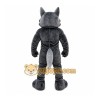Gray Wolf Mascot Costume with Custom Logo Gray Wolf Mascot Costume with Custom Logo