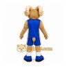 Brown Ram Mascot Costume with Custom Logo Brown Ram Mascot Costume with Custom Logo