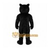 Black Panther Mascot Costume with Custom Logo
