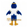 Blue Bird Mascot Costume with Custom Logo Blue Bird Mascot Costume with Custom Logo