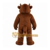 Brown Bear Mascot Costume with Custom Logo Brown Bear Mascot Costume with Custom Logo