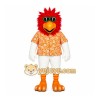 White Bird Mascot Costume with Custom Logo White Bird Mascot Costume with Custom Logo