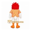 White Bird Mascot Costume with Custom Logo White Bird Mascot Costume with Custom Logo