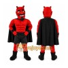 Red Devil Mascot Costume with Custom Logo Red Devil Mascot Costume with Custom Logo