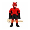 Red Devil Mascot Costume with Custom Logo Red Devil Mascot Costume with Custom Logo