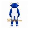 Blue Bull Mascot Costume with Custom Logo Blue Bull Mascot Costume with Custom Logo