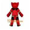 Red Bird Mascot Costume with Custom Logo