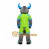 Gray Bull Mascot Costume with Custom Logo Gray Bull Mascot Costume with Custom Logo