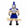 Blue Roman Warrior Mascot Costume with Custom Logo Blue Roman Warrior Mascot Costume with Custom Logo