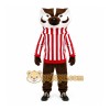 Brown Badger Mascot Costume with Custom Logo Brown Badger Mascot Costume with Custom Logo