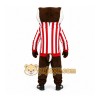 Brown Badger Mascot Costume with Custom Logo Brown Badger Mascot Costume with Custom Logo
