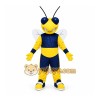 Yellow Bee Mascot Costume with Custom Logo