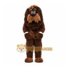 Brown Dog Mascot Costume with Custom Logo