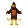Brown Eagle Mascot Costume with Custom Logo Brown Eagle Mascot Costume with Custom Logo