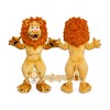 Orange Lion Mascot Costume with Custom Logo Orange Lion Mascot Costume with Custom Logo