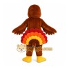Brown Turkey Mascot Costume with Custom Logo Brown Turkey Mascot Costume with Custom Logo