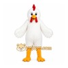 White Chicken Mascot Costume with Custom Logo White Chicken Mascot Costume with Custom Logo