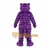Purple Tiger Mascot Costume with Custom Logo Purple Tiger Mascot Costume with Custom Logo