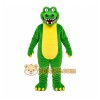Green Alligator Mascot Costume with Custom Logo Green Alligator Mascot Costume with Custom Logo