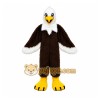 Black Bird Mascot Costume with Custom Logo