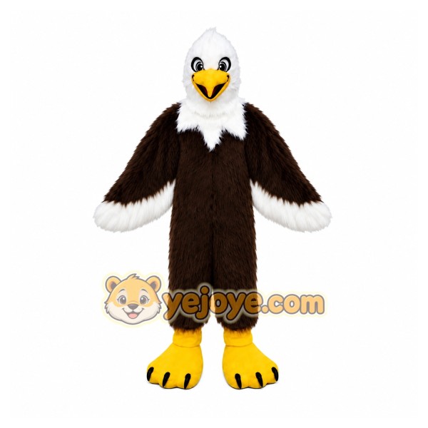 Black Bird Mascot Costume with Custom Logo Black Bird Mascot Costume with Custom Logo
