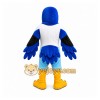Blue Bird Mascot Costume with Custom Logo