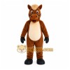 Brown Horse Mascot Costume with Custom Logo Brown Horse Mascot Costume with Custom Logo