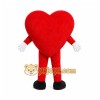 Red Heart Mascot Costume with Custom Logo Red Heart Mascot Costume with Custom Logo