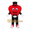 Red Heart Mascot Costume with Custom Logo Red Heart Mascot Costume with Custom Logo