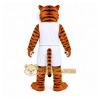 Orange Tiger Mascot Costume with Custom Logo Orange Tiger Mascot Costume with Custom Logo