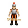 Gray Roman Warrior Mascot Costume with Custom Logo Gray Roman Warrior Mascot Costume with Custom Logo