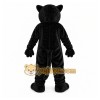 Black Panther Mascot Costume with Custom Logo Black Panther Mascot Costume with Custom Logo