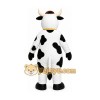 White Cow Mascot Costume with Custom Logo White Cow Mascot Costume with Custom Logo
