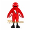 Red Bird Mascot Costume with Custom Logo
