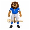 Blue Lion Mascot Costume with Custom Logo Blue Lion Mascot Costume with Custom Logo
