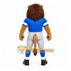 Blue Lion Mascot Costume with Custom Logo Blue Lion Mascot Costume with Custom Logo