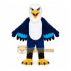 Blue Eagle Mascot Costume with Custom Logo Blue Eagle Mascot Costume with Custom Logo