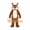 Brown Squirrel Mascot Costume with Custom Logo Brown Squirrel Mascot Costume with Custom Logo