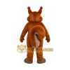 Brown Squirrel Mascot Costume with Custom Logo Brown Squirrel Mascot Costume with Custom Logo