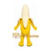 Yellow Banana Mascot Costume with Custom Logo Yellow Banana Mascot Costume with Custom Logo