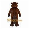 Brown Beaver Mascot Costume with Custom Logo Brown Beaver Mascot Costume with Custom Logo