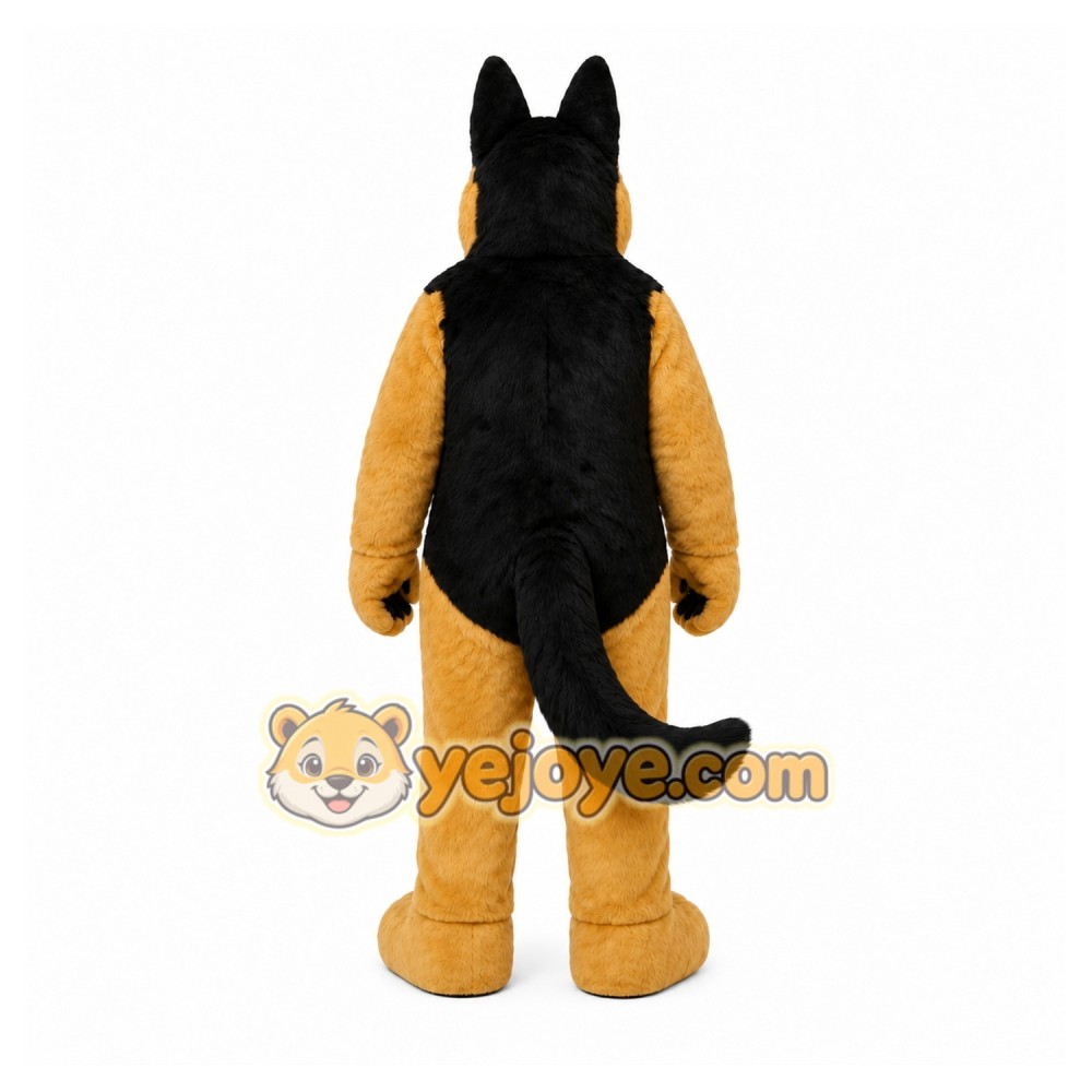 Brown Dog Mascot Costume with Custom Logo Brown Dog Mascot Costume with Custom Logo