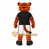 Orange Tiger Mascot Costume with Custom Logo Orange Tiger Mascot Costume with Custom Logo